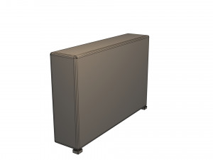 ikea solleron armrest section 3D Modell