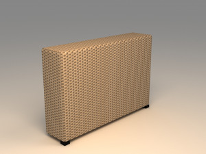 ikea solleron armrest section 3D Modell