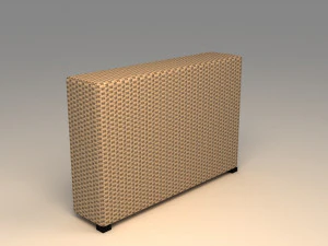 ikea solleron armrest section 3D Model