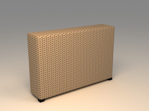 ikea solleron armrest section 3D Modell