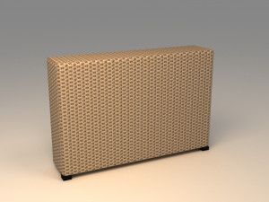 ikea solleron armrest section 3D Modell