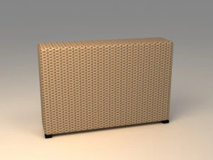 ikea solleron armrest section 3D Model