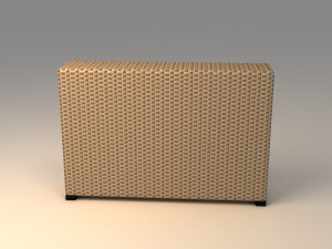 ikea solleron armrest section 3D Modell