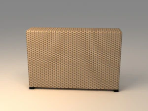 ikea solleron armrest section 3D Model