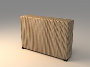 ikea solleron armrest section 3D Modell
