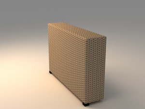 ikea solleron armrest section 3D Modell