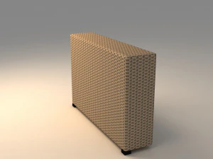 ikea solleron armrest section 3D Model