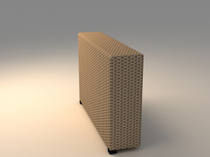 ikea solleron armrest section 3D Modell
