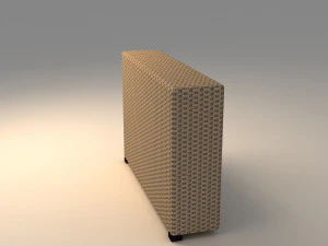 ikea solleron armrest section 3D Model