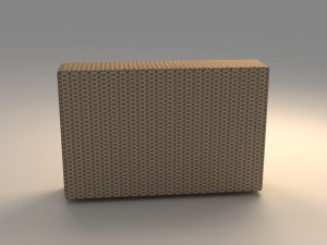ikea solleron armrest section 3D Modell