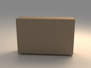 ikea solleron armrest section 3D Modell