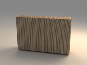 ikea solleron armrest section 3D Modell