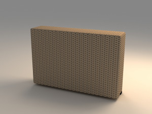 ikea solleron armrest section 3D Modell