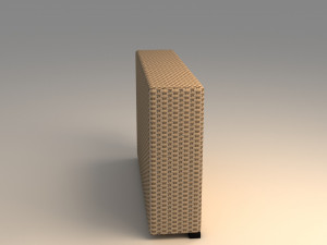 ikea solleron armrest section 3D Modell