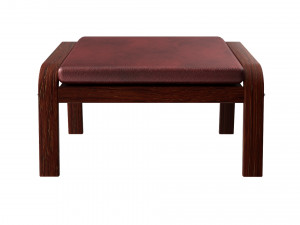 poang footstool ikea model 3D Модель