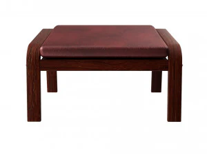 poang footstool ikea model 3D Model