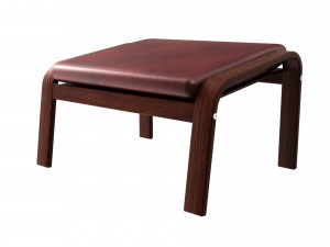 poang footstool ikea model 3D Модель