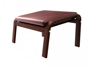poang footstool ikea model 3D Model