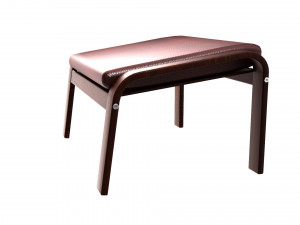 poang footstool ikea model 3D Модель