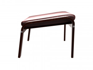poang footstool ikea model 3D Модель