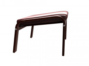 poang footstool ikea model 3D Модель