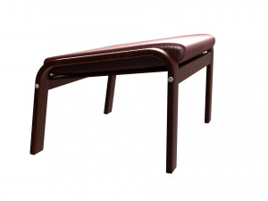 poang footstool ikea model 3D Модель