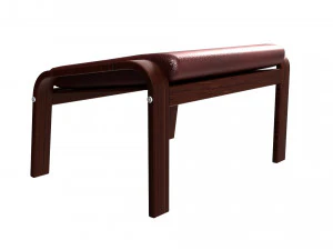 poang footstool ikea model 3D Model