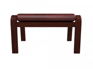 poang footstool ikea model 3D Model