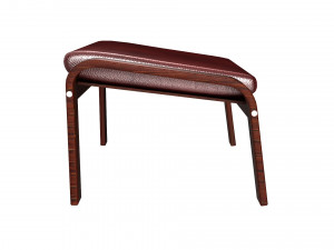 poang footstool ikea model 3D Модель