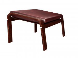 poang footstool ikea model 3D Модель