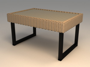 ikea solleron coffee table model 3D Model