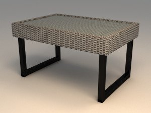 ikea solleron coffee table model 3D 模型
