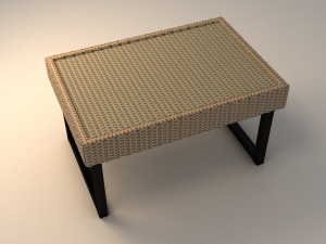 ikea solleron coffee table model 3D 模型