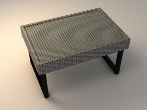 ikea solleron coffee table model 3D 模型