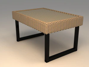 ikea solleron coffee table model 3D Model