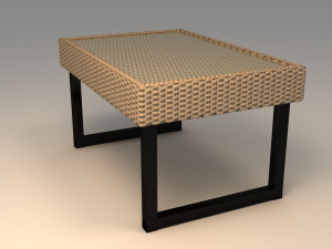 ikea solleron coffee table model 3D 模型
