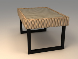 ikea solleron coffee table model 3D 模型