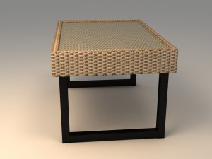 ikea solleron coffee table model 3D 模型