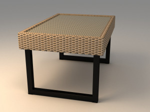ikea solleron coffee table model 3D 模型