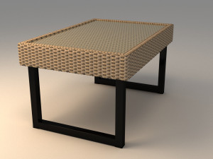 ikea solleron coffee table model 3D 模型