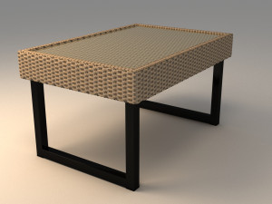 ikea solleron coffee table model 3D 模型
