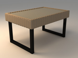 ikea solleron coffee table model 3D 模型