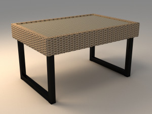 ikea solleron coffee table model 3D 模型