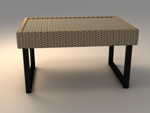 ikea solleron coffee table model 3D 模型