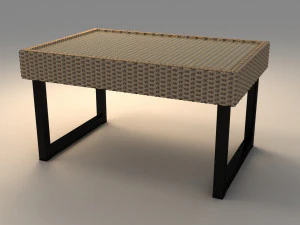 ikea solleron coffee table model 3D Model