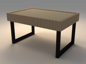 ikea solleron coffee table model 3D 模型