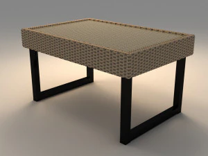 ikea solleron coffee table model 3D Model