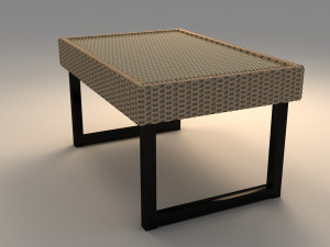 ikea solleron coffee table model 3D 模型