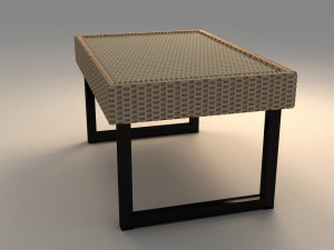 ikea solleron coffee table model 3D 模型