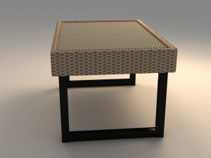 ikea solleron coffee table model 3D 模型